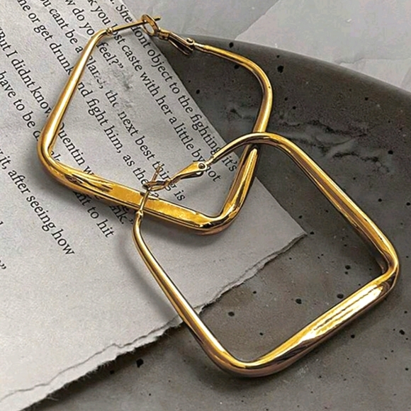 Square Hoops - Picture 4 of 6